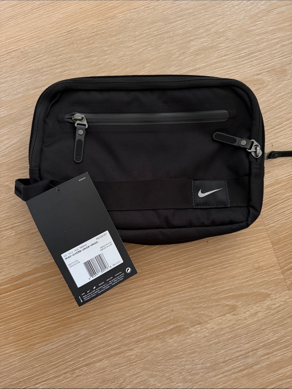 NEW Nike Men's Black TOILETRY Bag